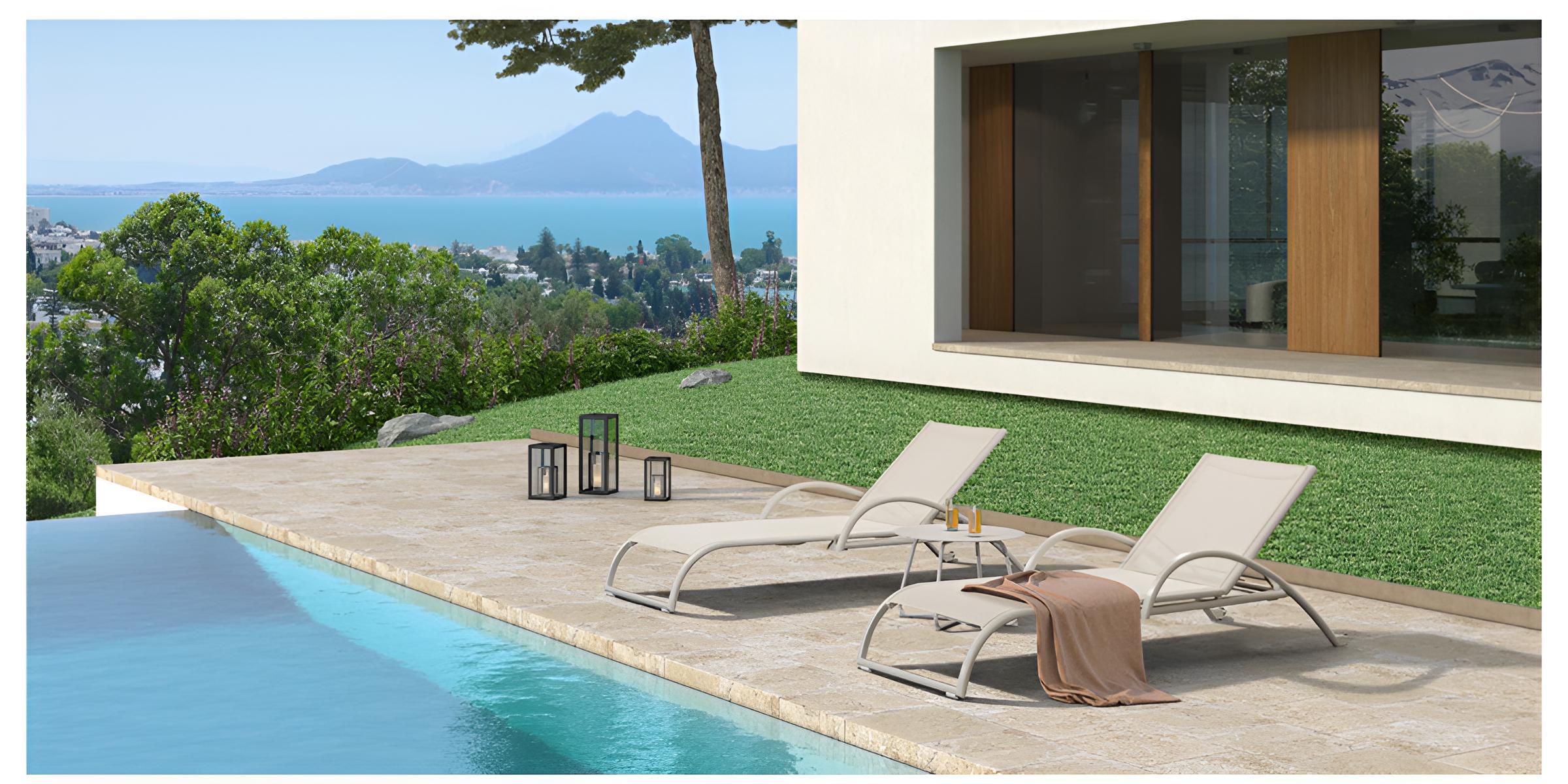 pool chaise lounge chair