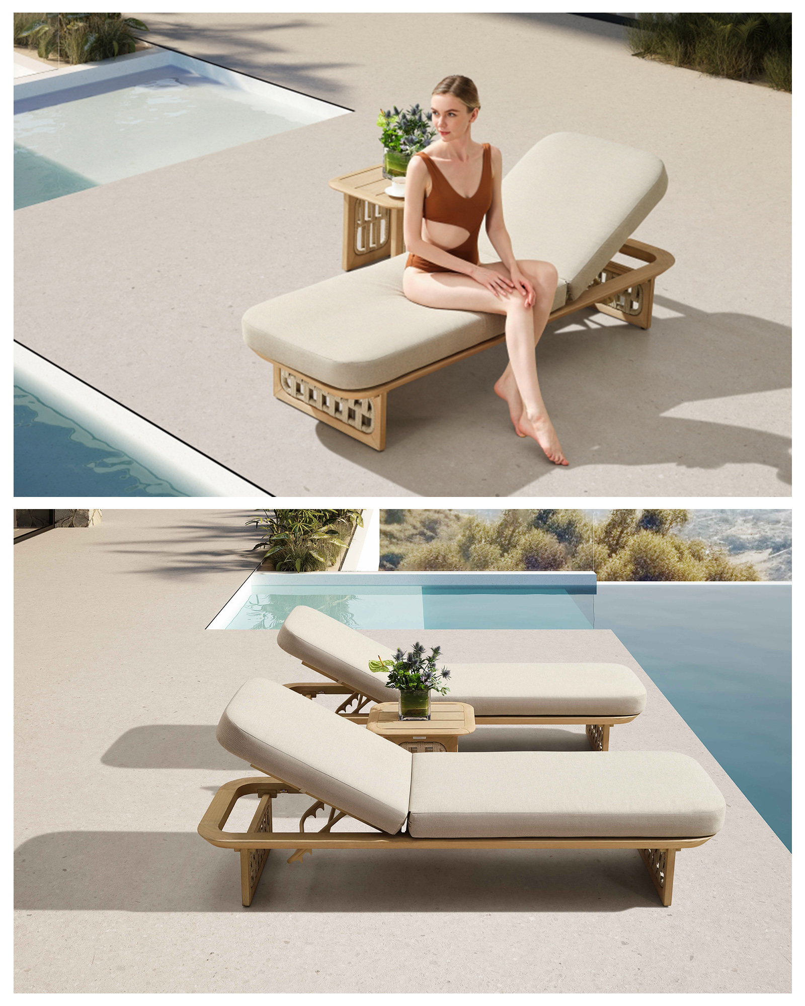 outdoor lounge chairs