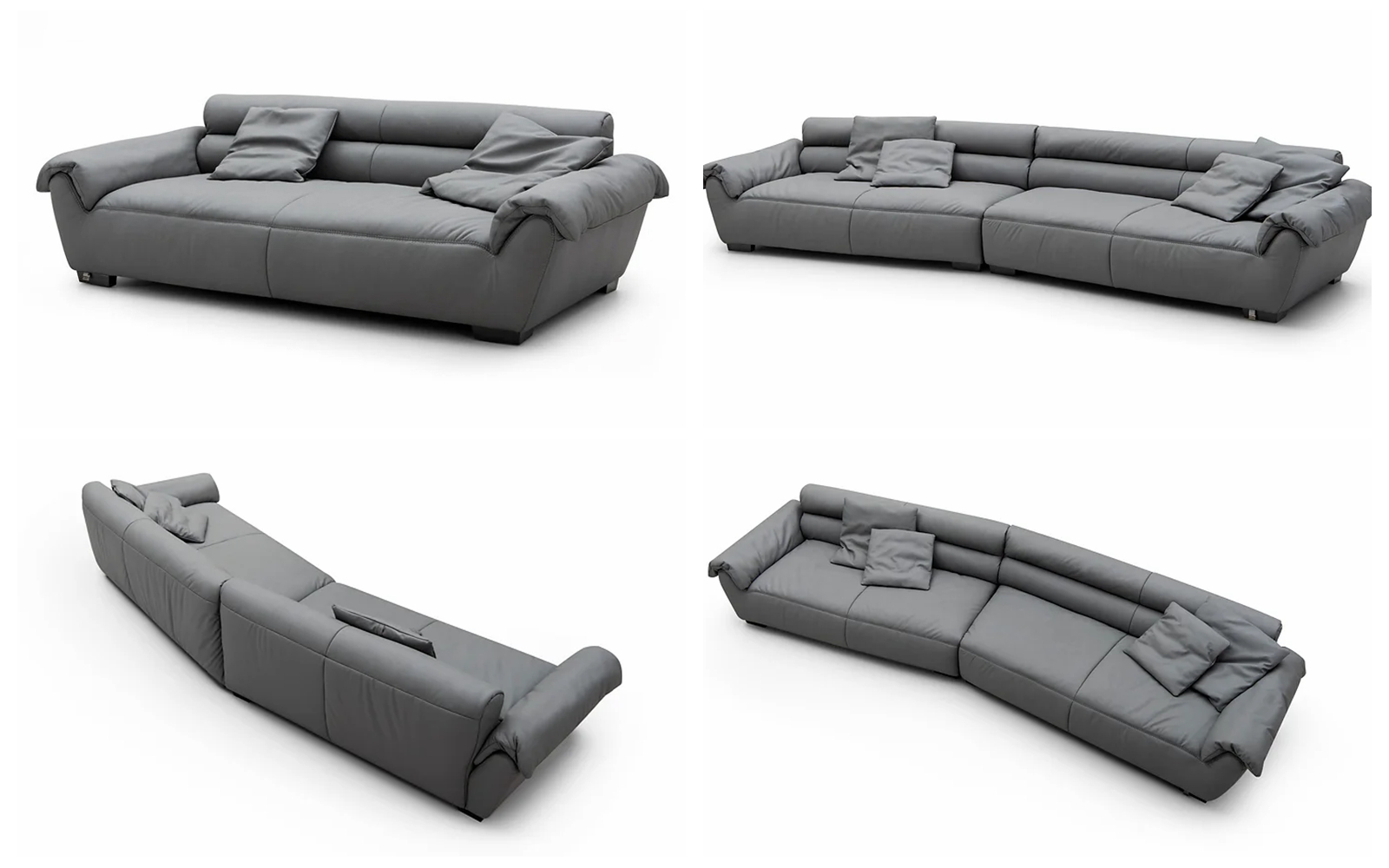 leather sofa set (2)