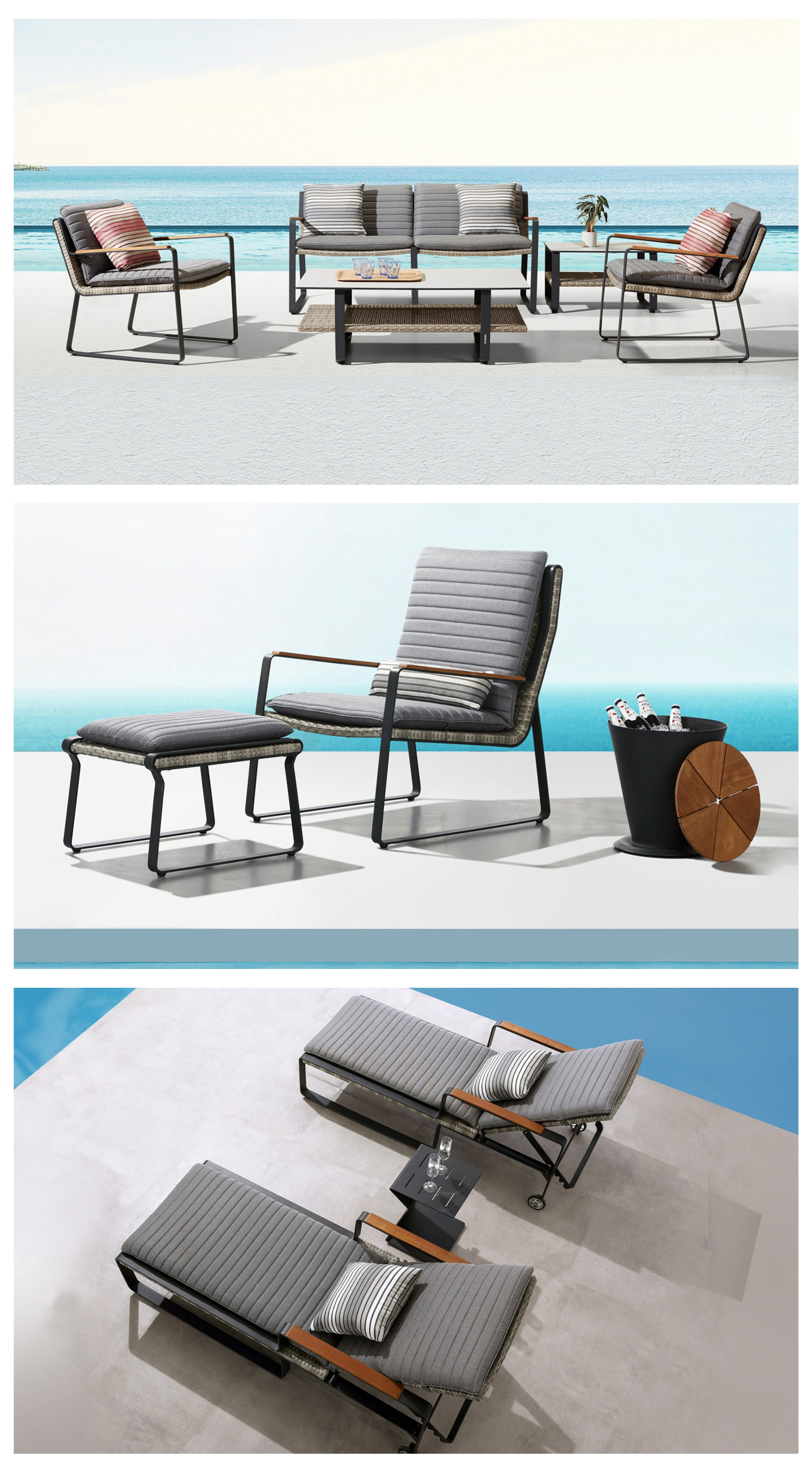 metal outdoor dining table