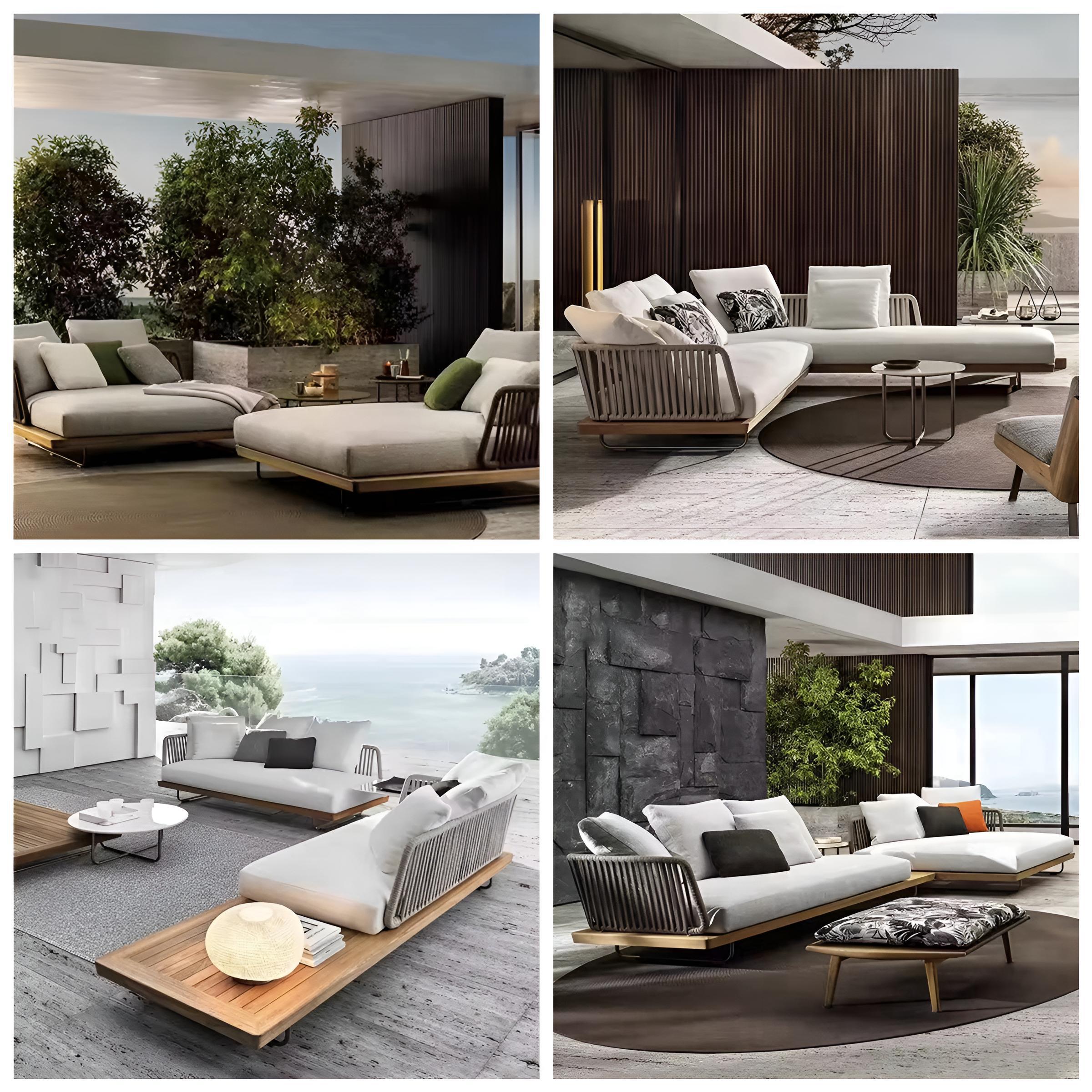 outdoor lounge bed