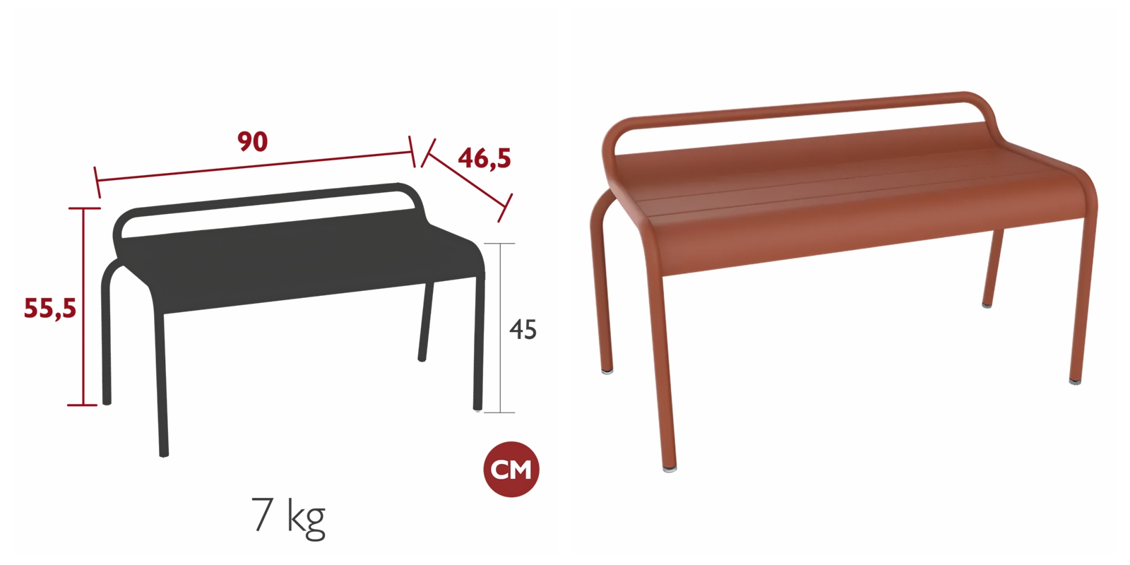 garden picnic bench (2)