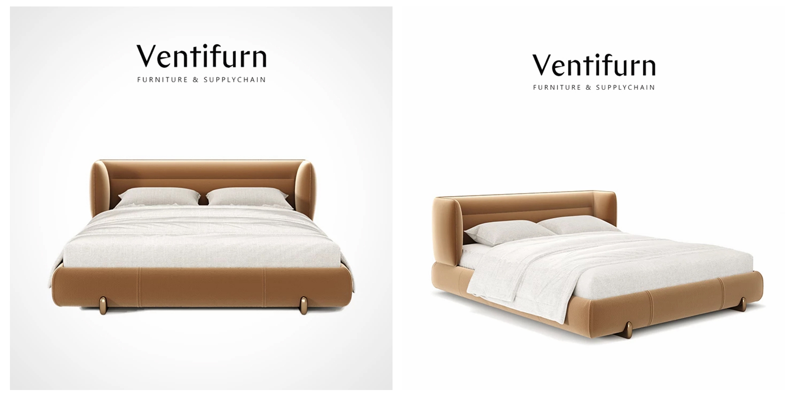 leather bed king size