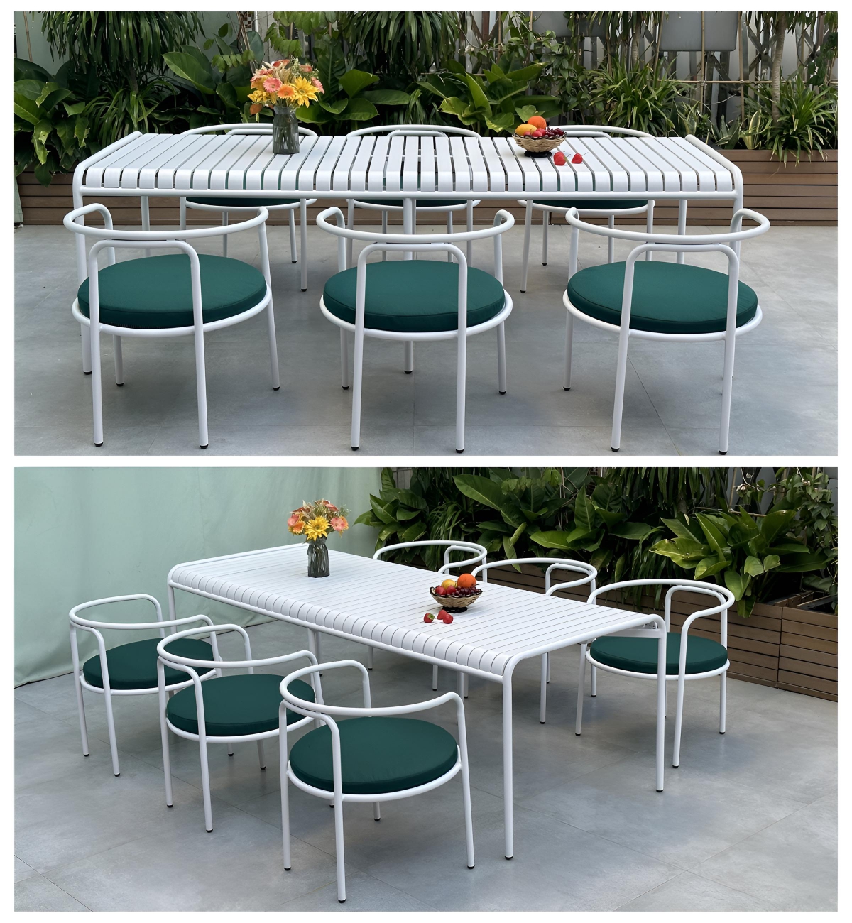 modern outdoor dining set (2)