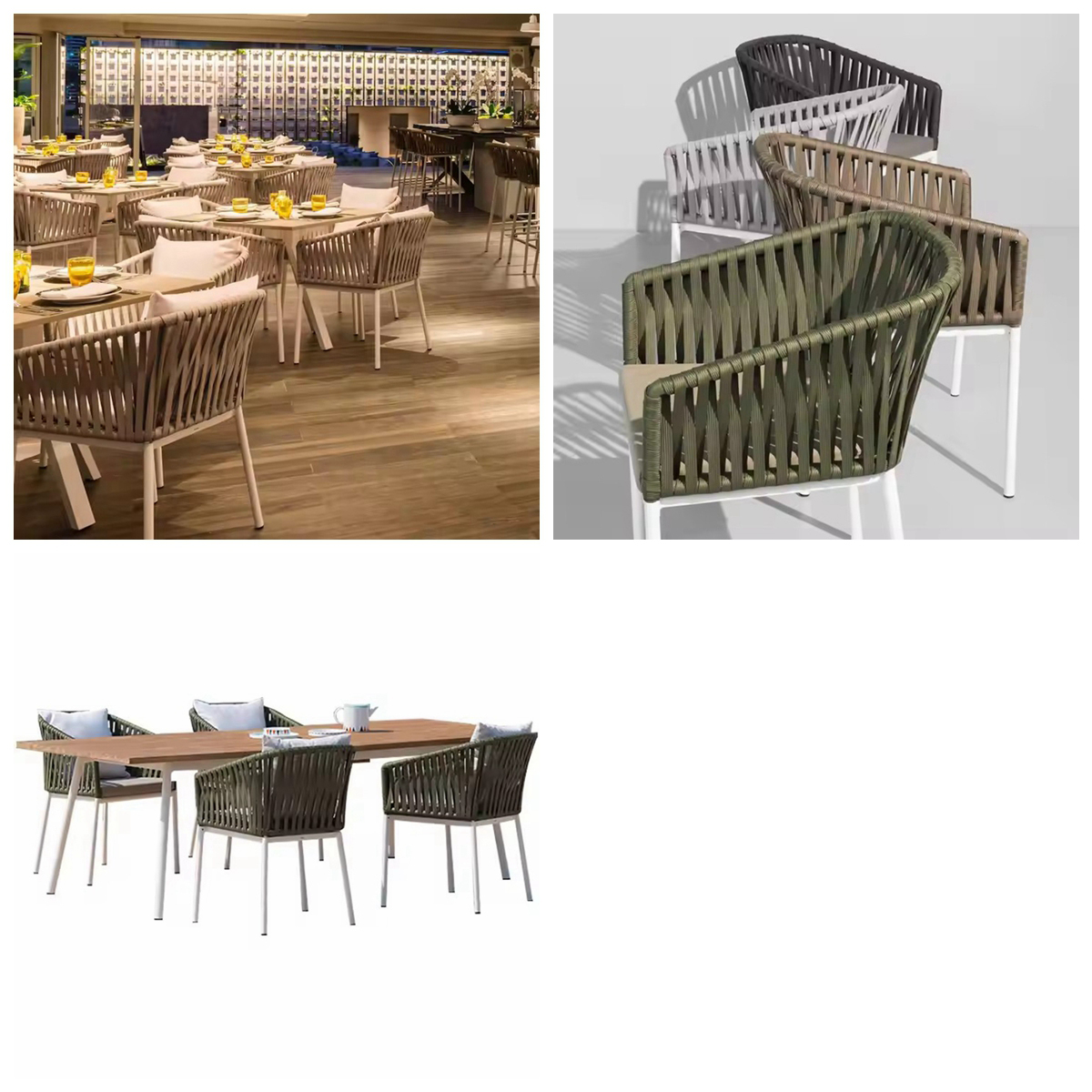 aluminum outdoor dining set (2)