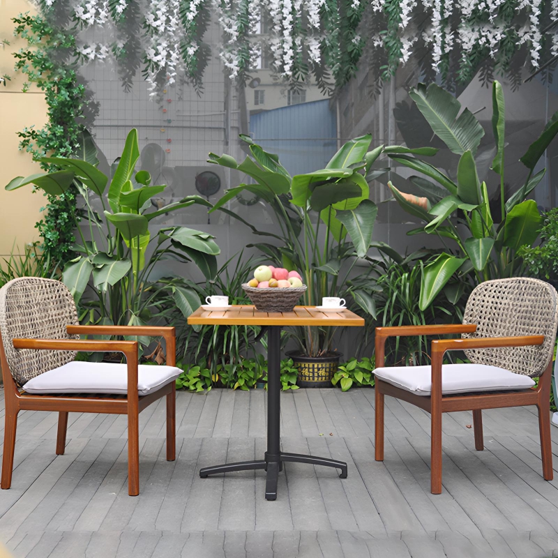 modern small patio garden outdoor coffee table