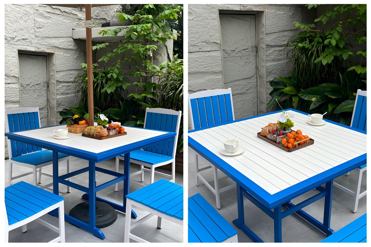 bistro table and chairs (2)