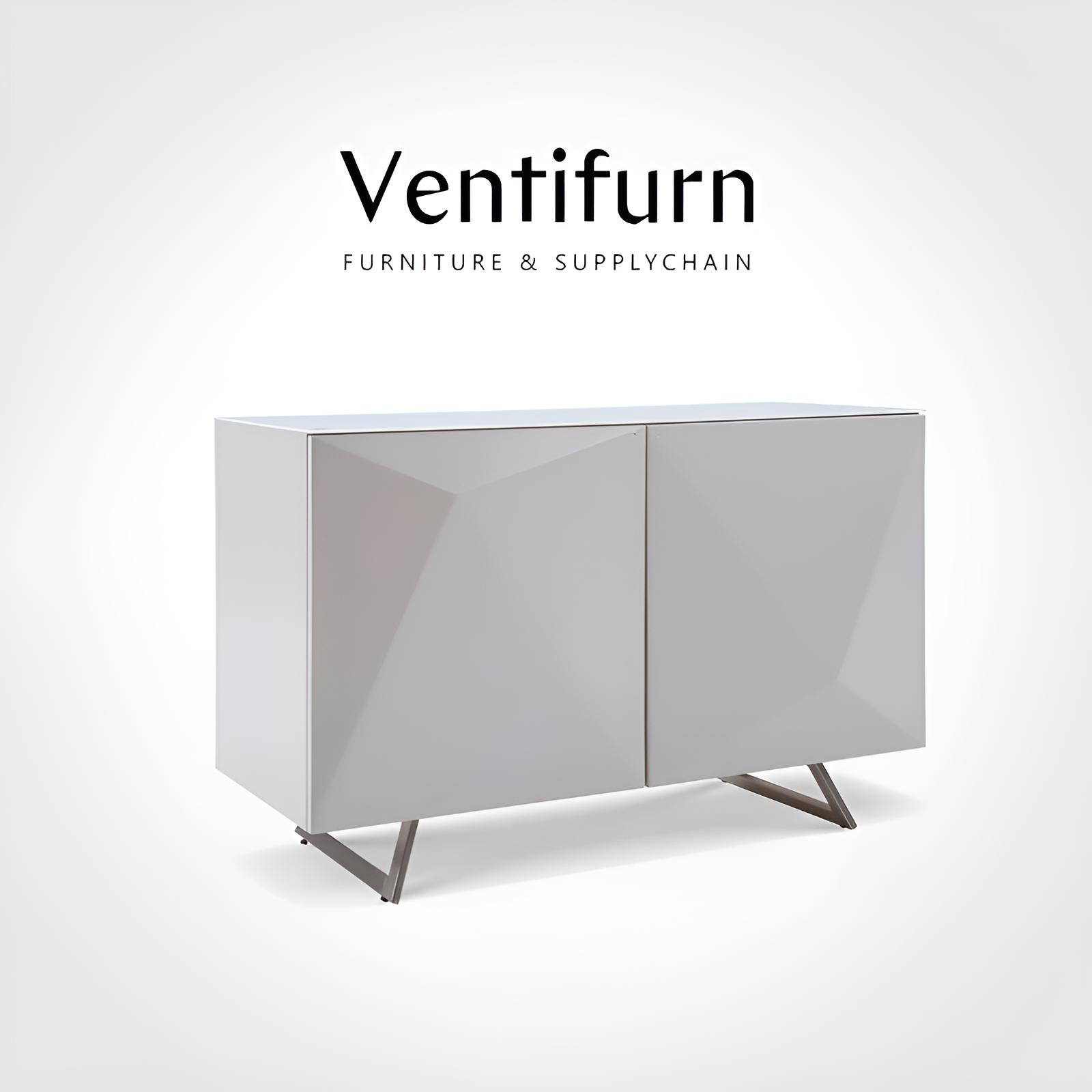 modern diamond white sideboard table living room