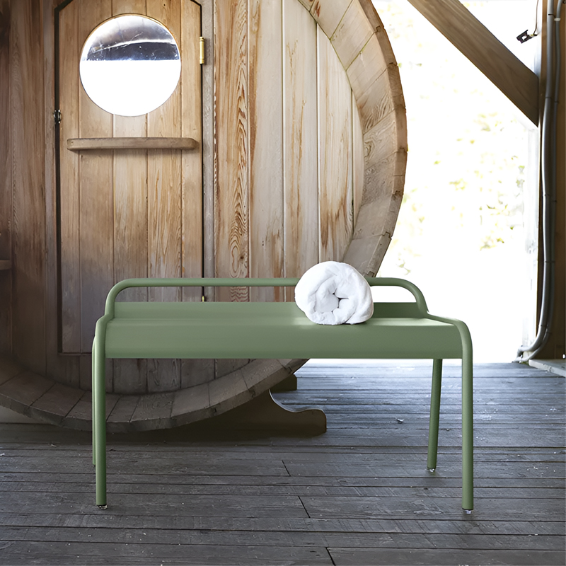 metal garden picnic benches outdoor for outside