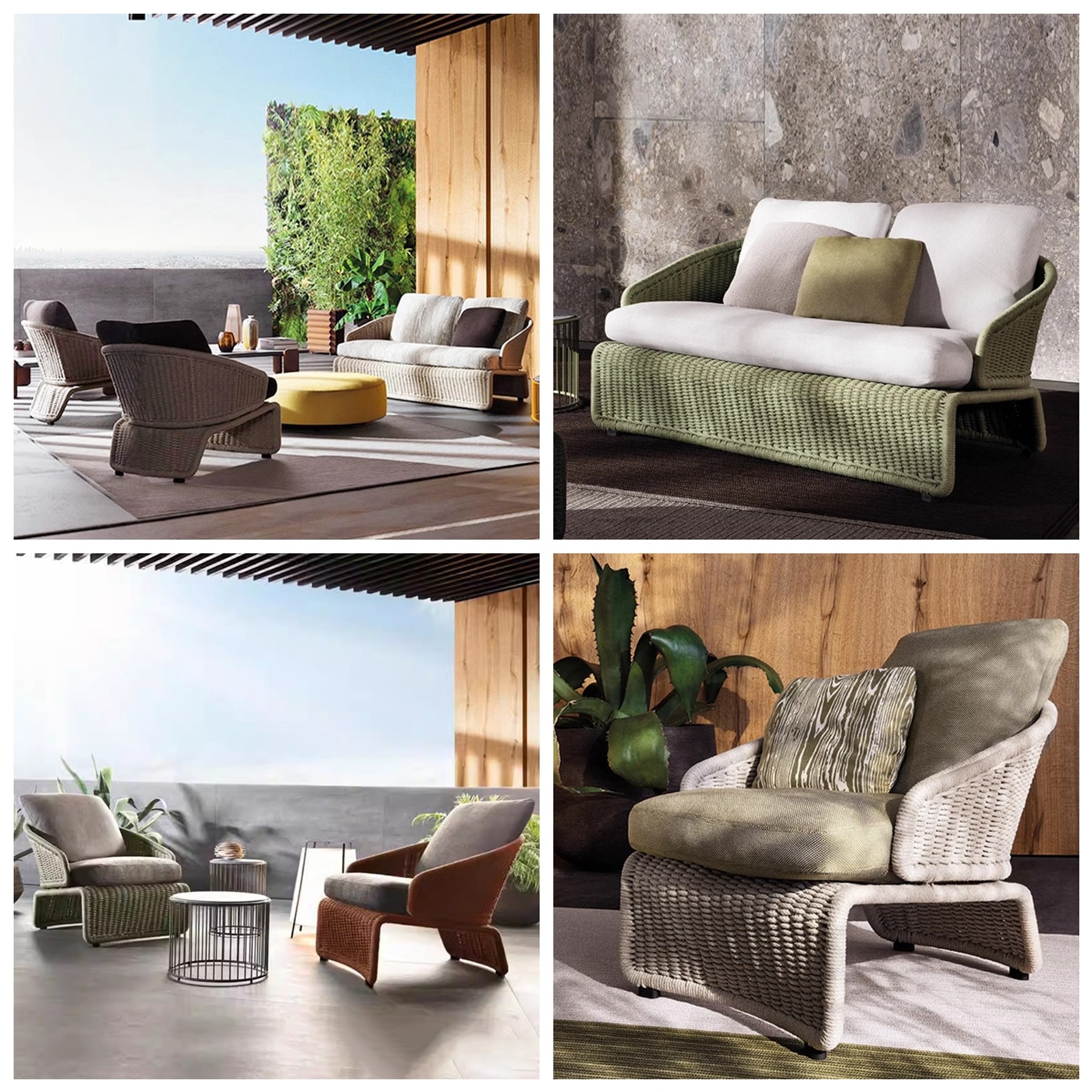 rope garden furniture