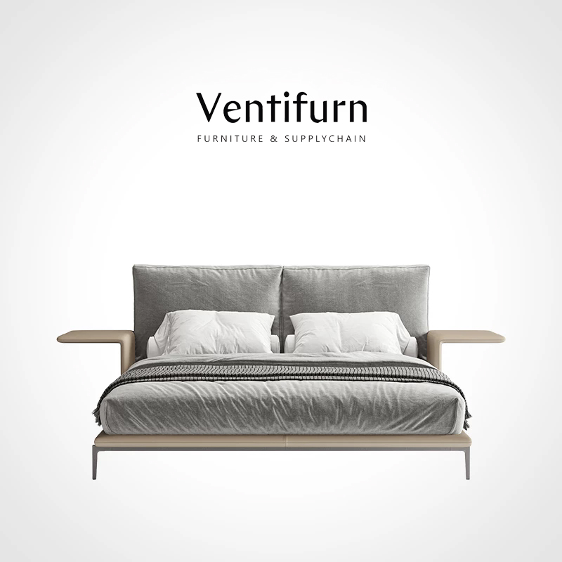 hotel modern upholstered mattress king beds