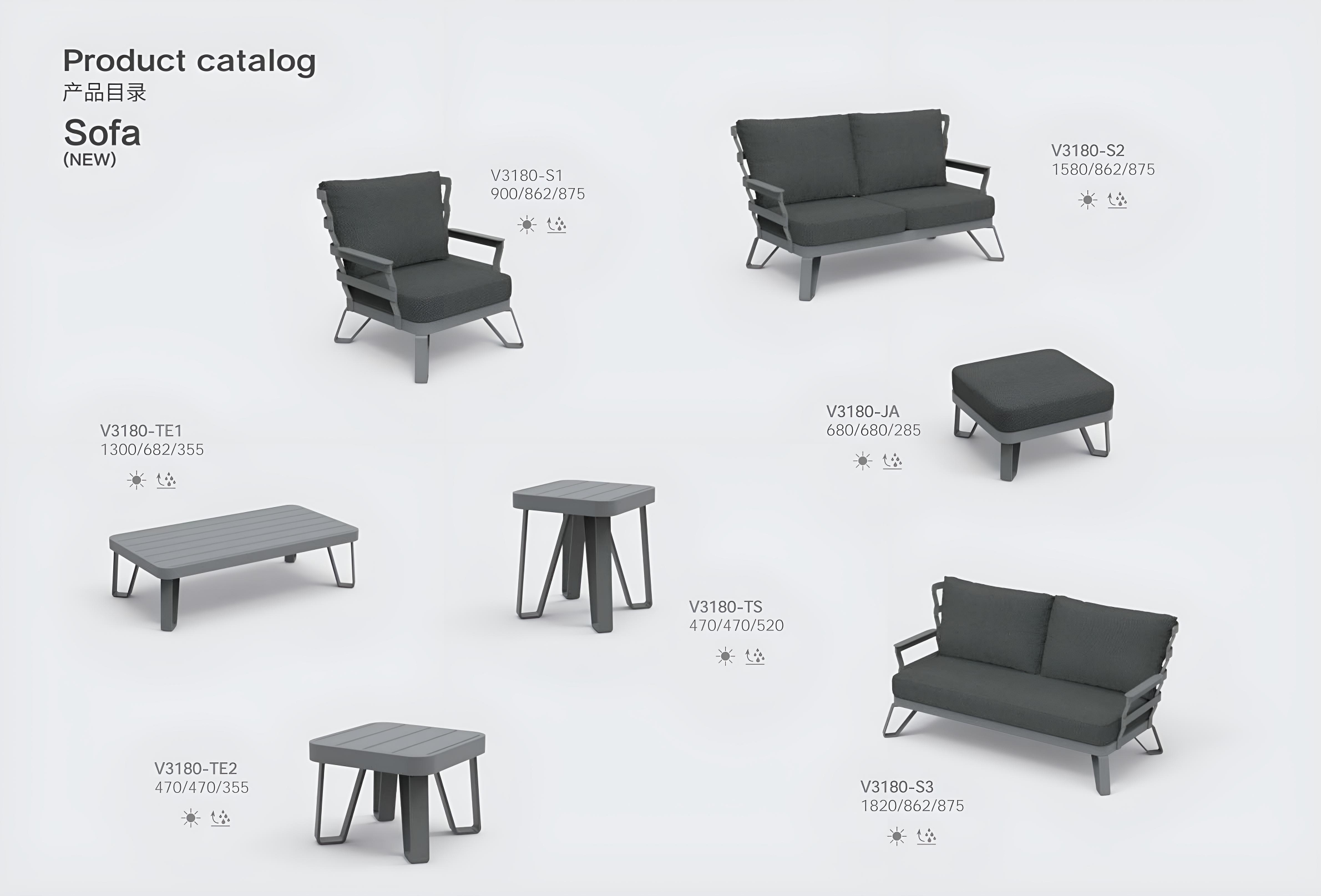 garden sofas aluminium (2)