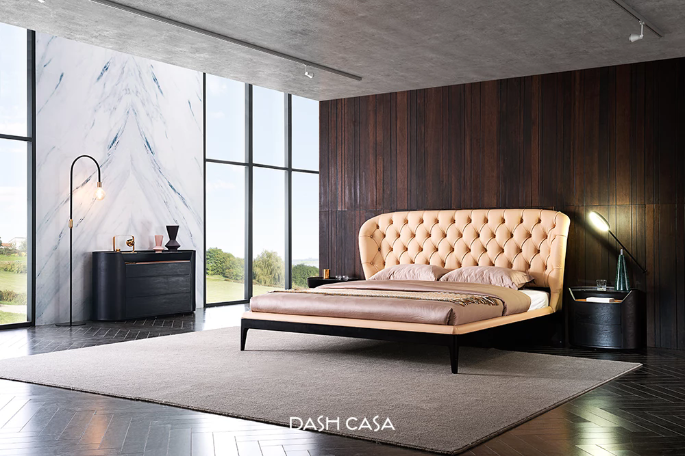 modern king beds