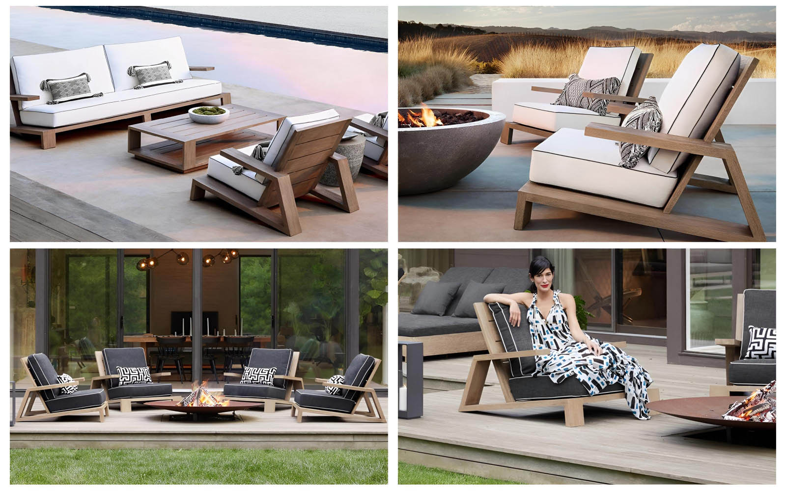 wooden garden furniture
