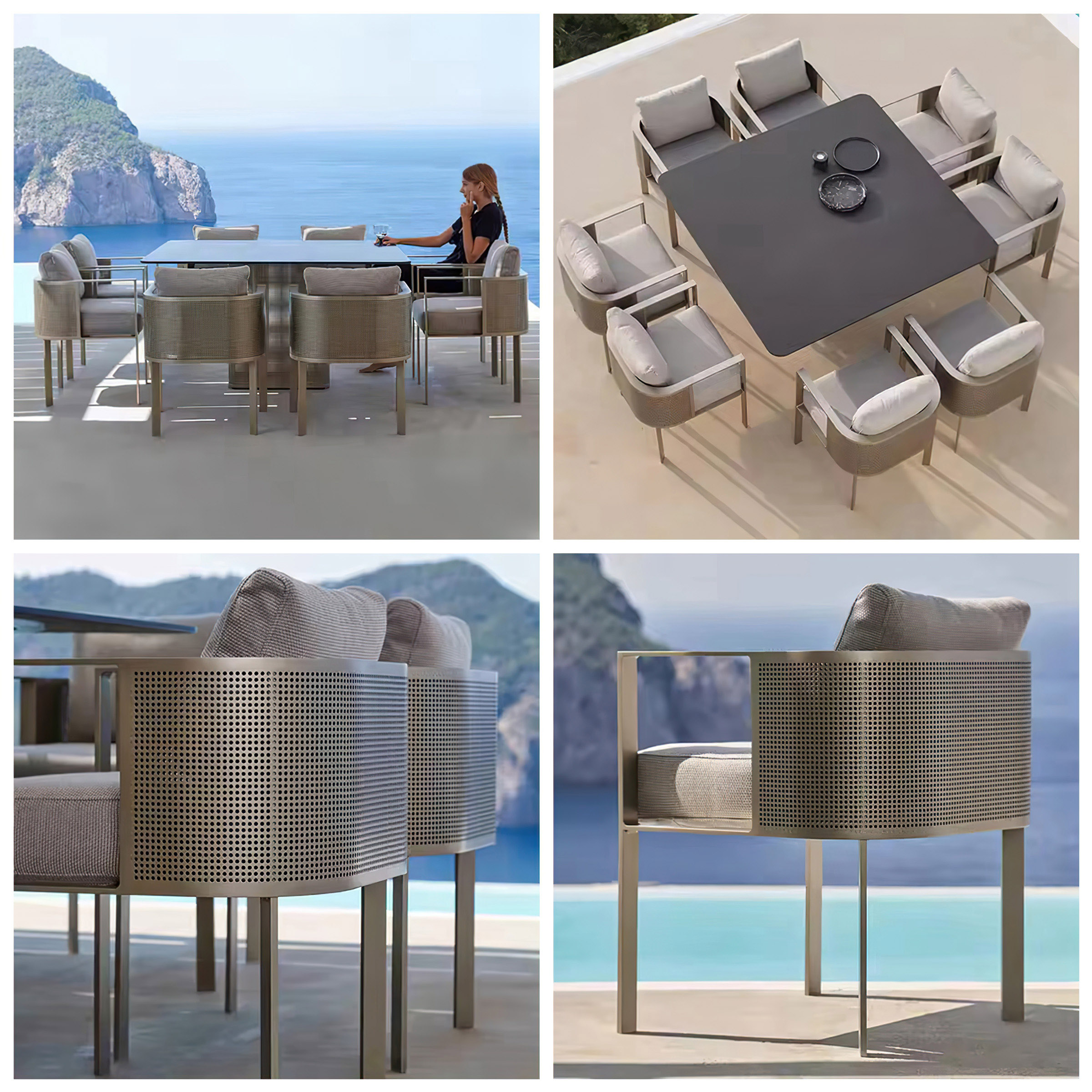 aluminum outdoor dining set (1)