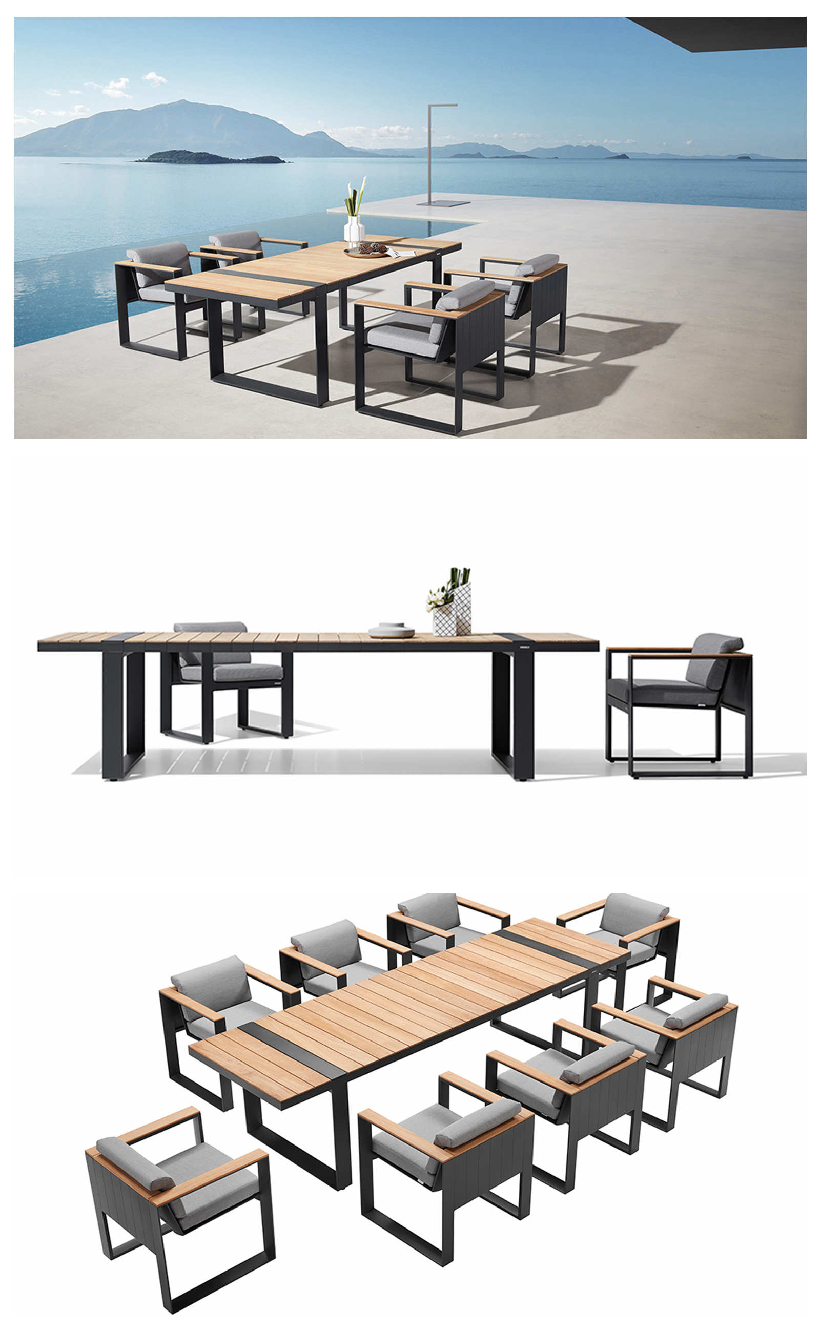 aluminum patio dining set (1)