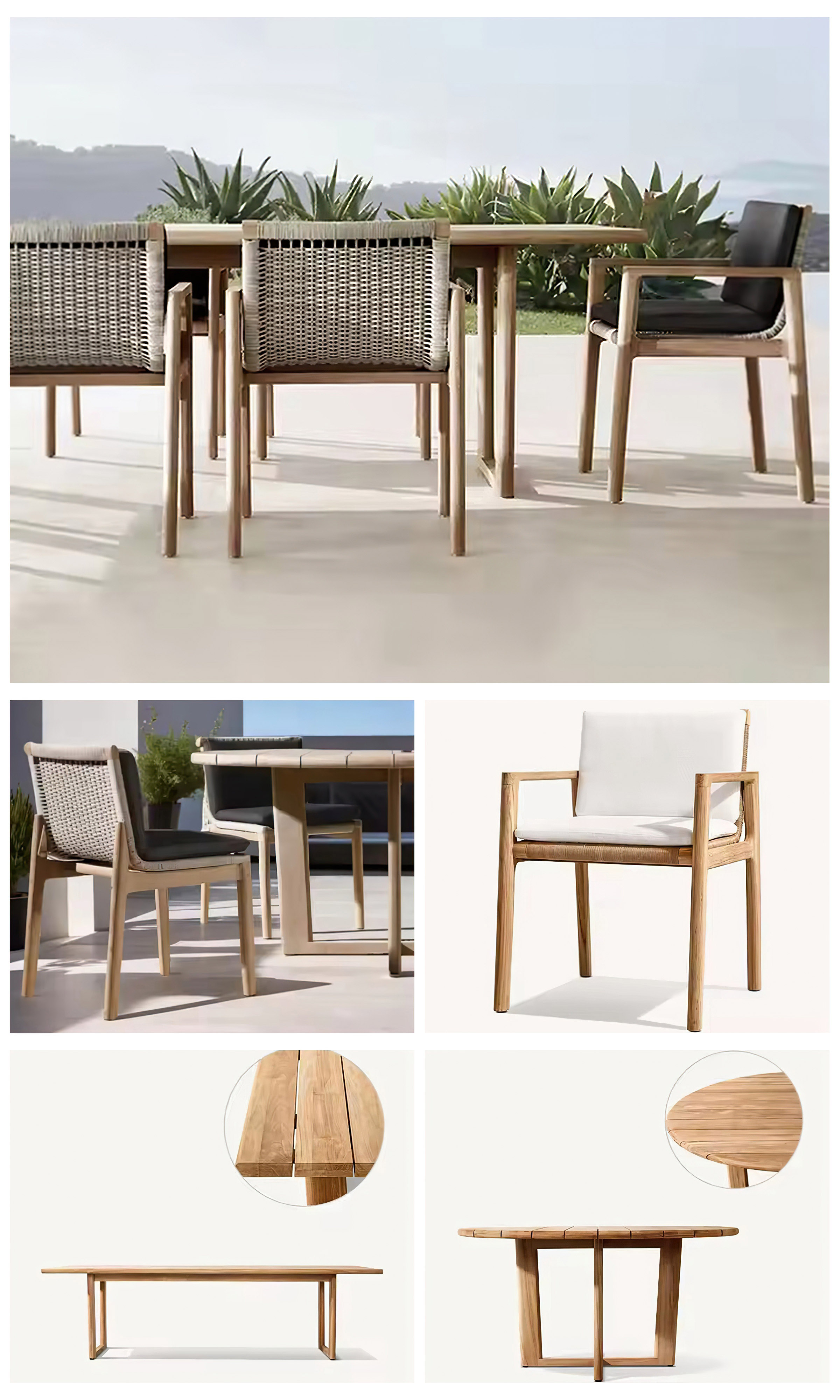 small outdoor table