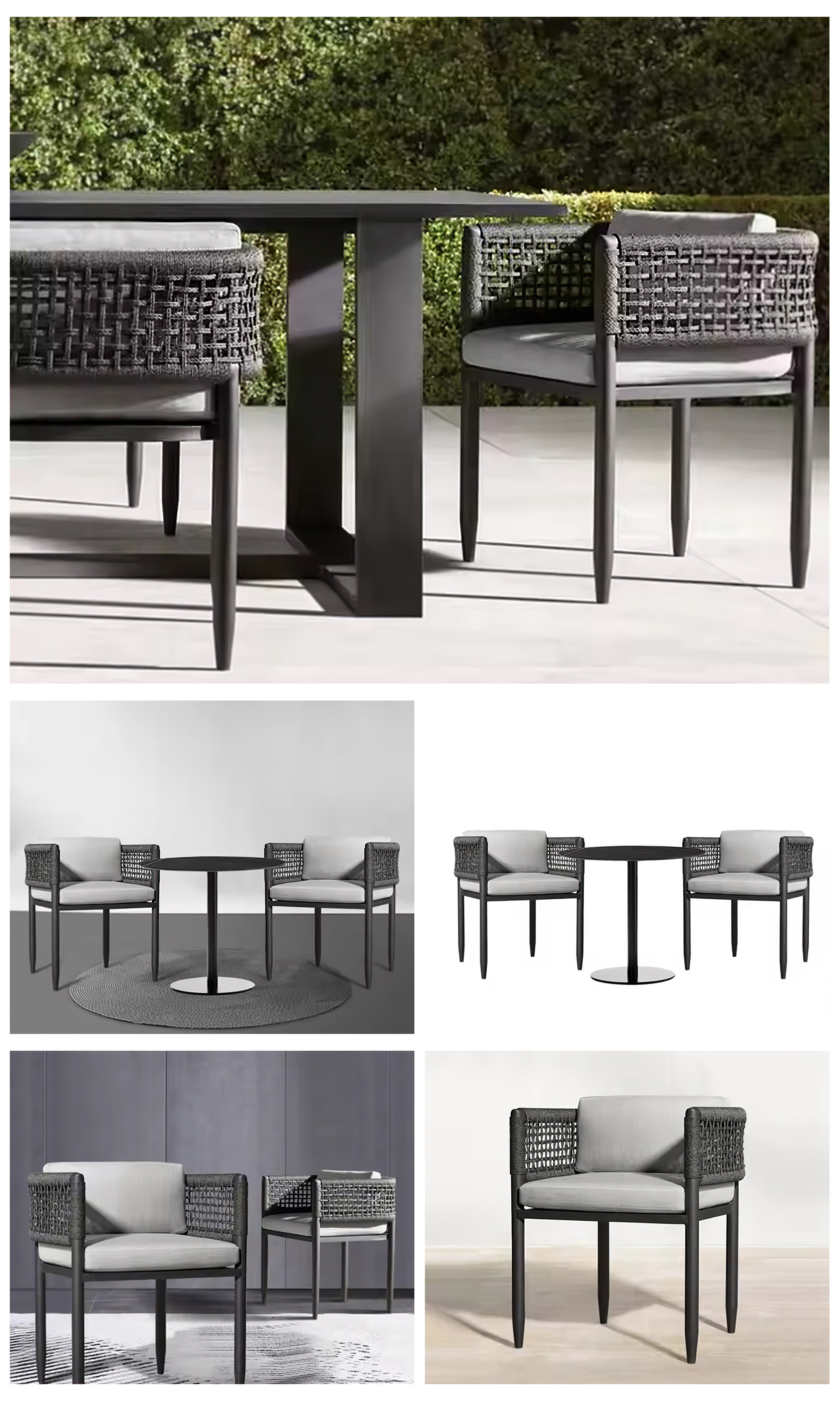 metal outdoor dining table