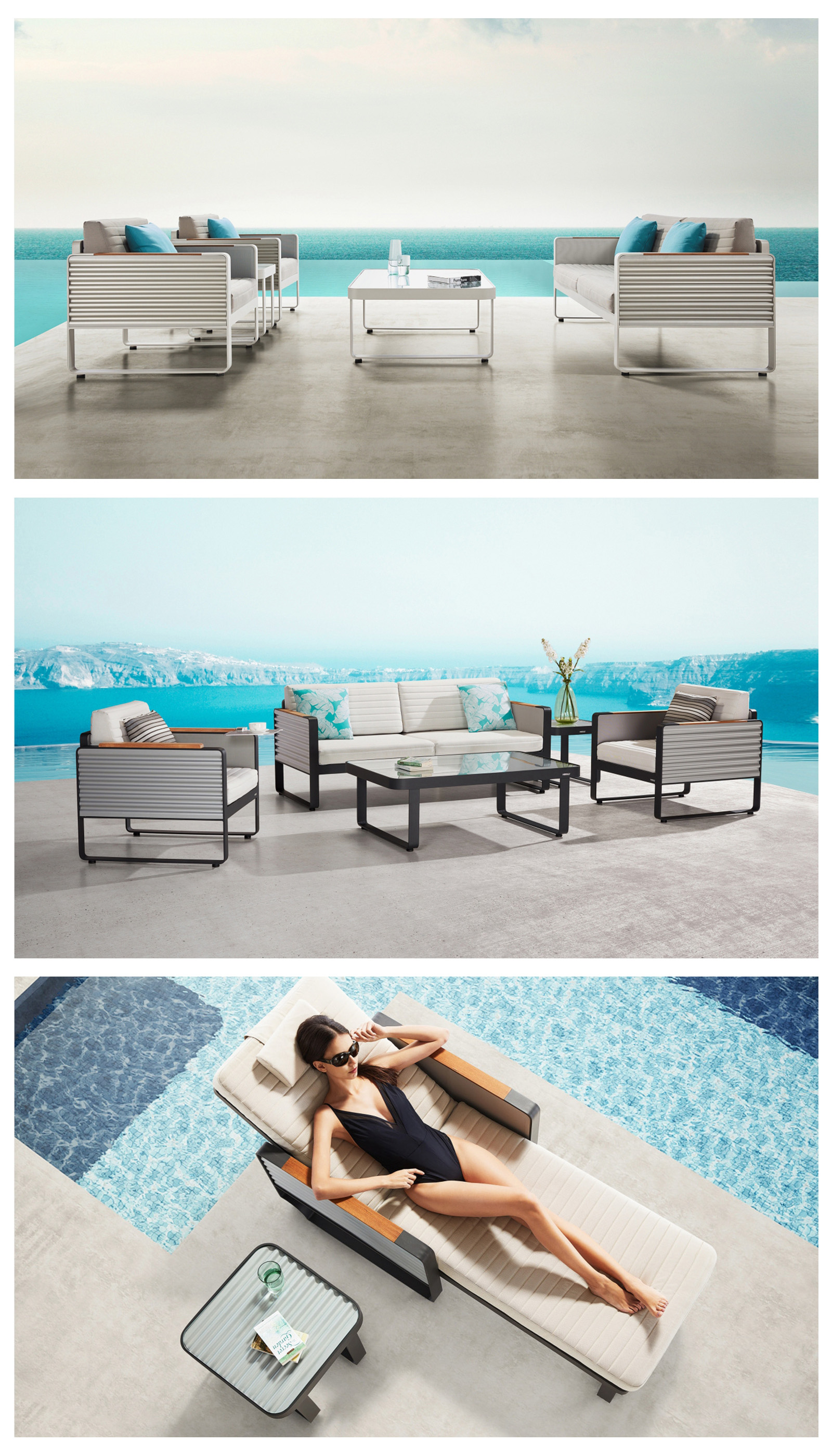 metal outdoor dining table (2)