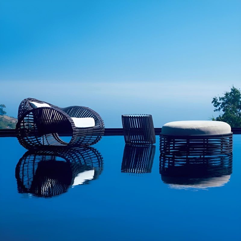 Creative Design Leisure Aluminum All Weather Garden sofa