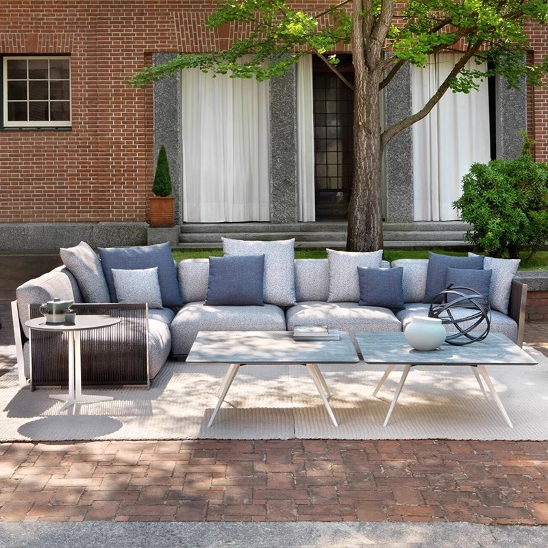 Most Comfortable L Shaped Outdoor Couch Patio Furniture