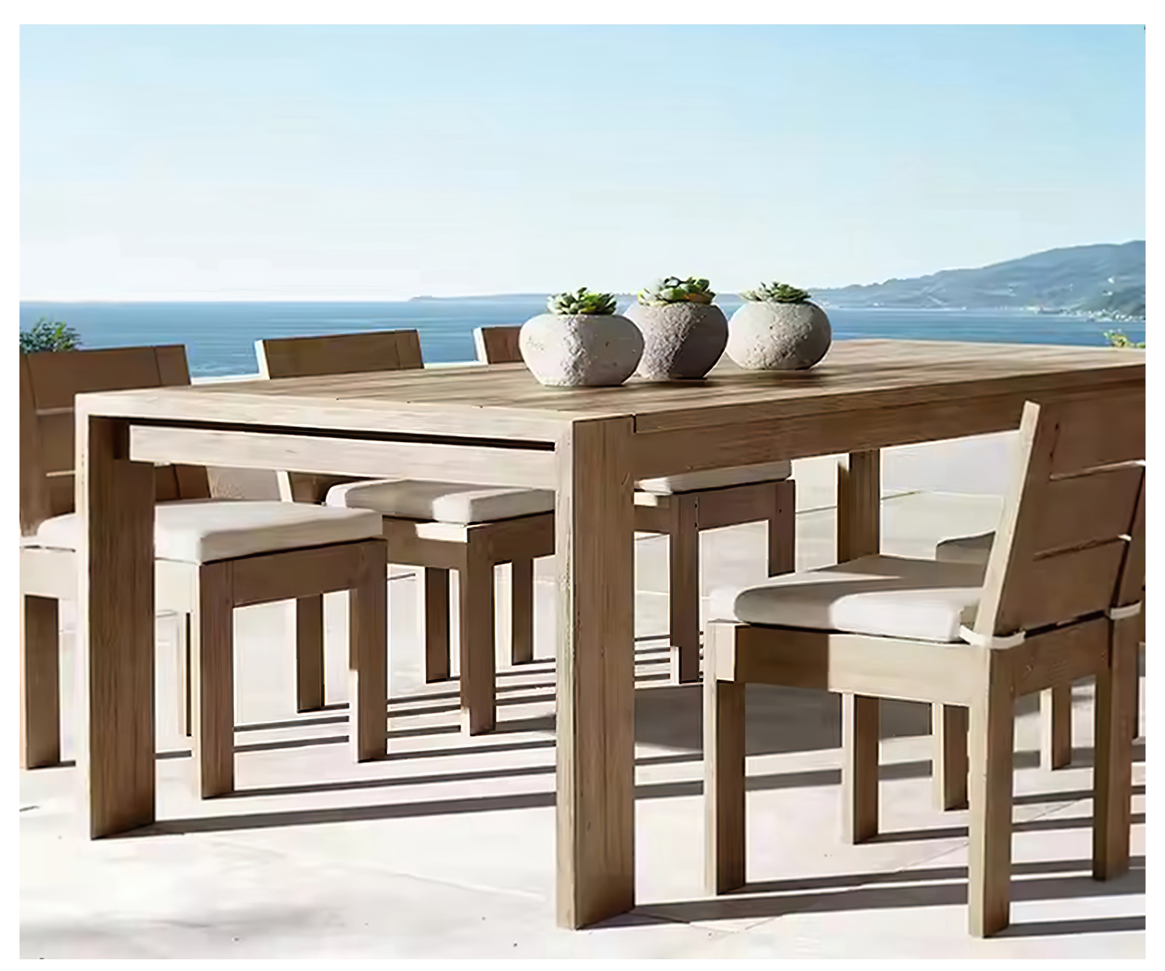 outdoor wood table (1)