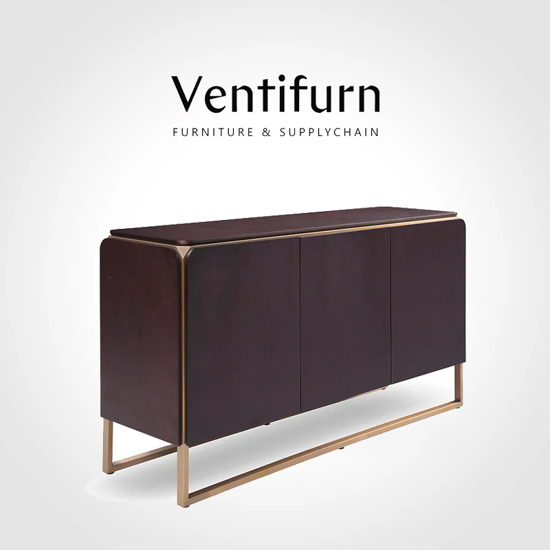 modern hotel dining room timber wooden sideboard