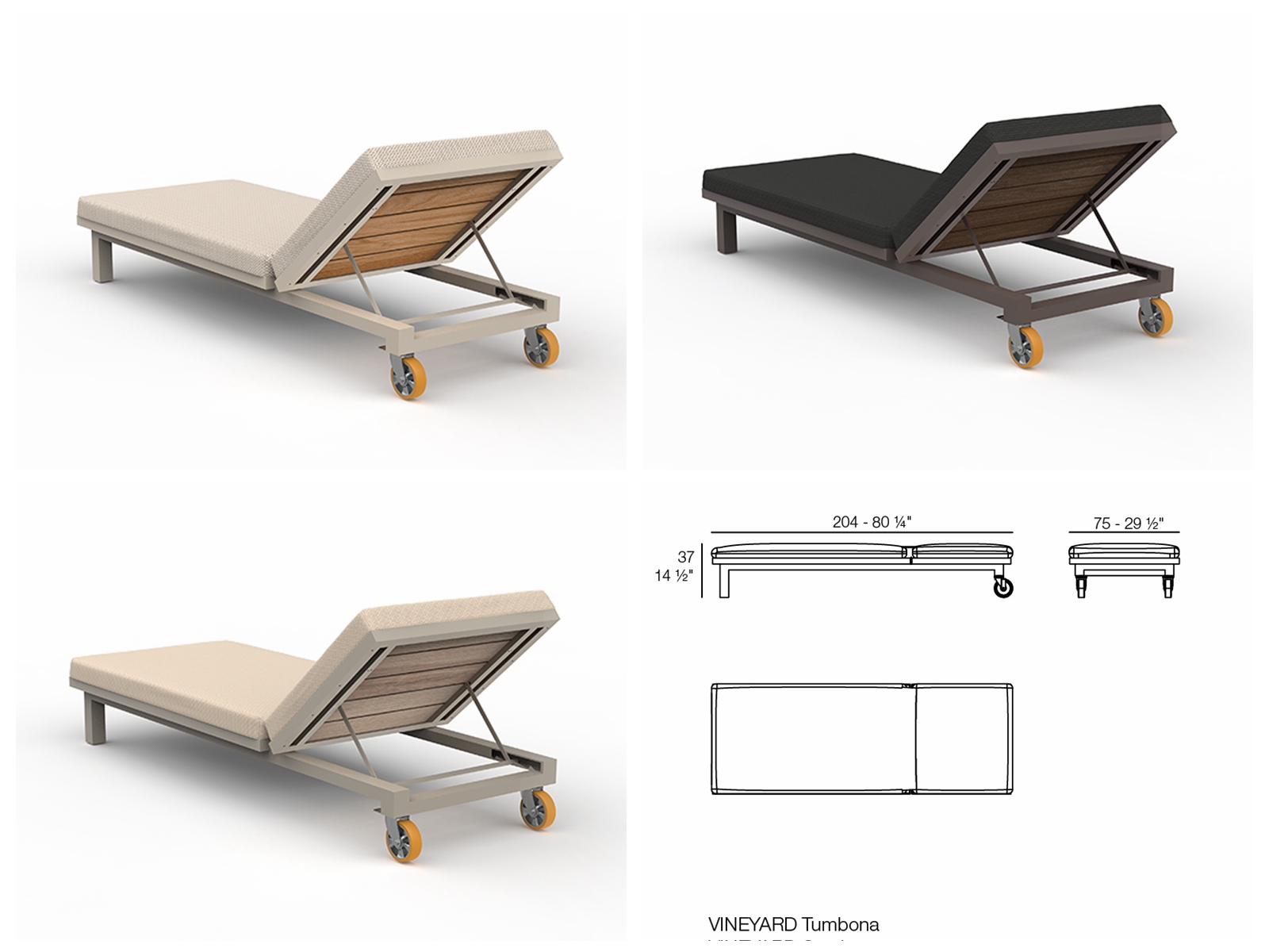 Beach Sun Lounger (2)