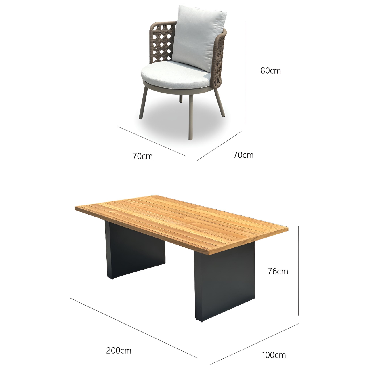 outdoor bistro table and chairs (2)
