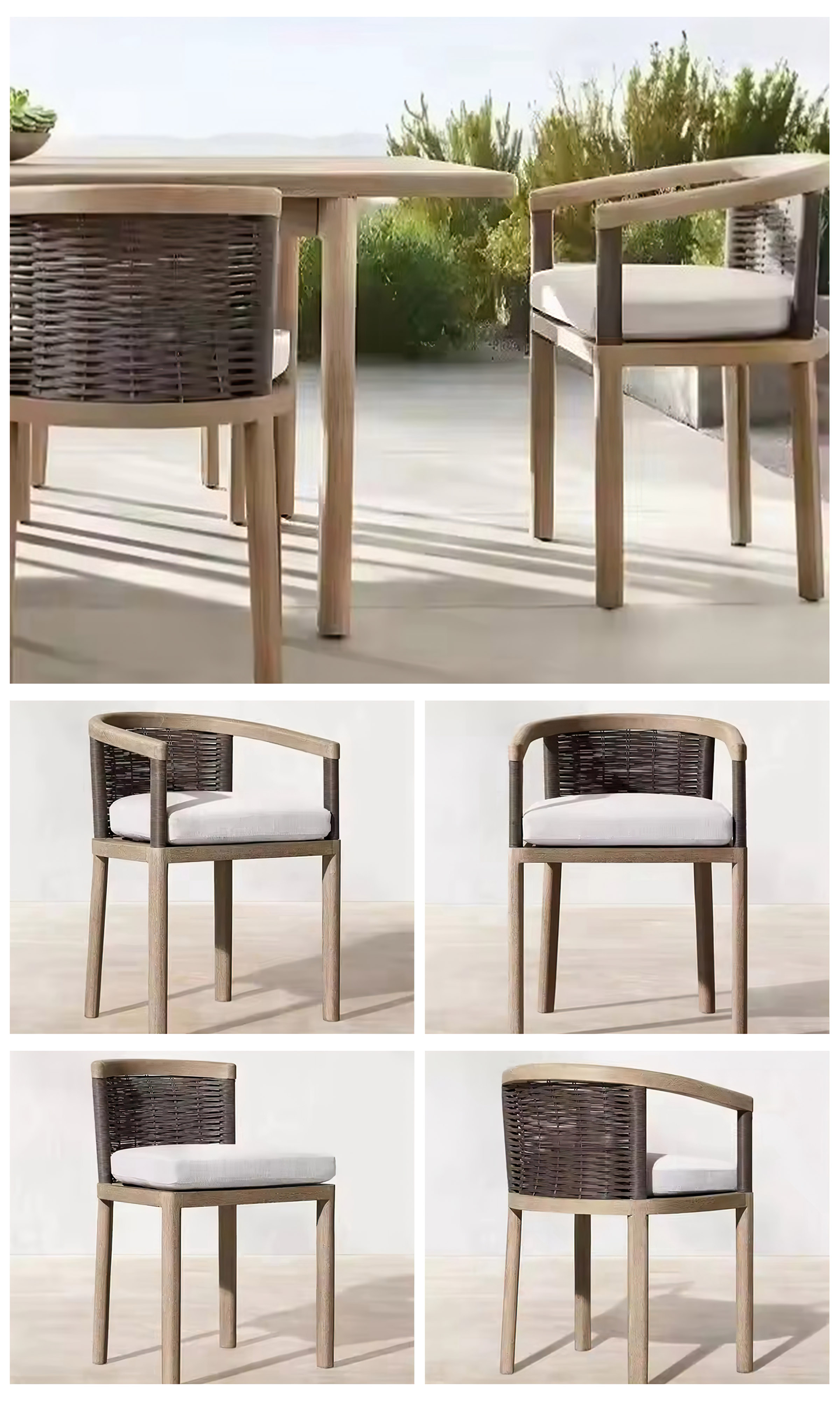 outdoor dining table set