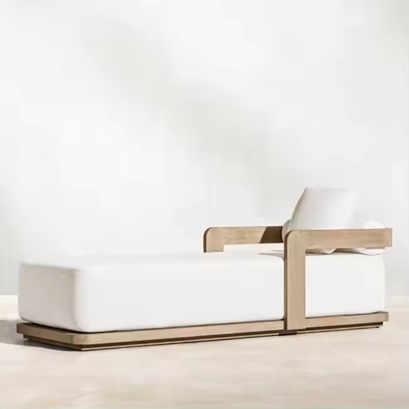 Best Teak Pool Patio Outdoor Chaise Lounge Chair