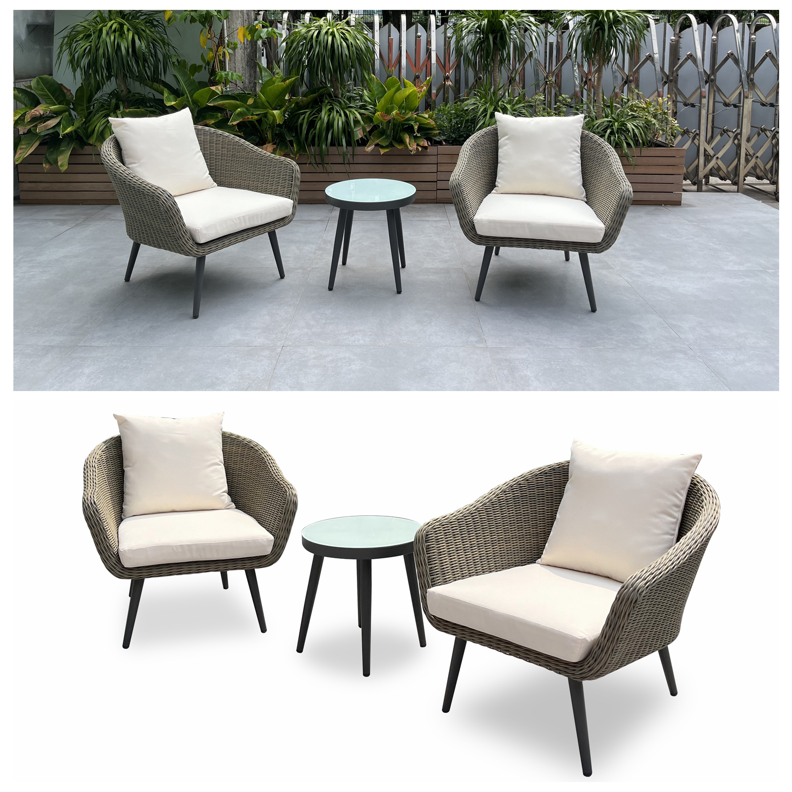 outdoor bistro table and chairs (1)