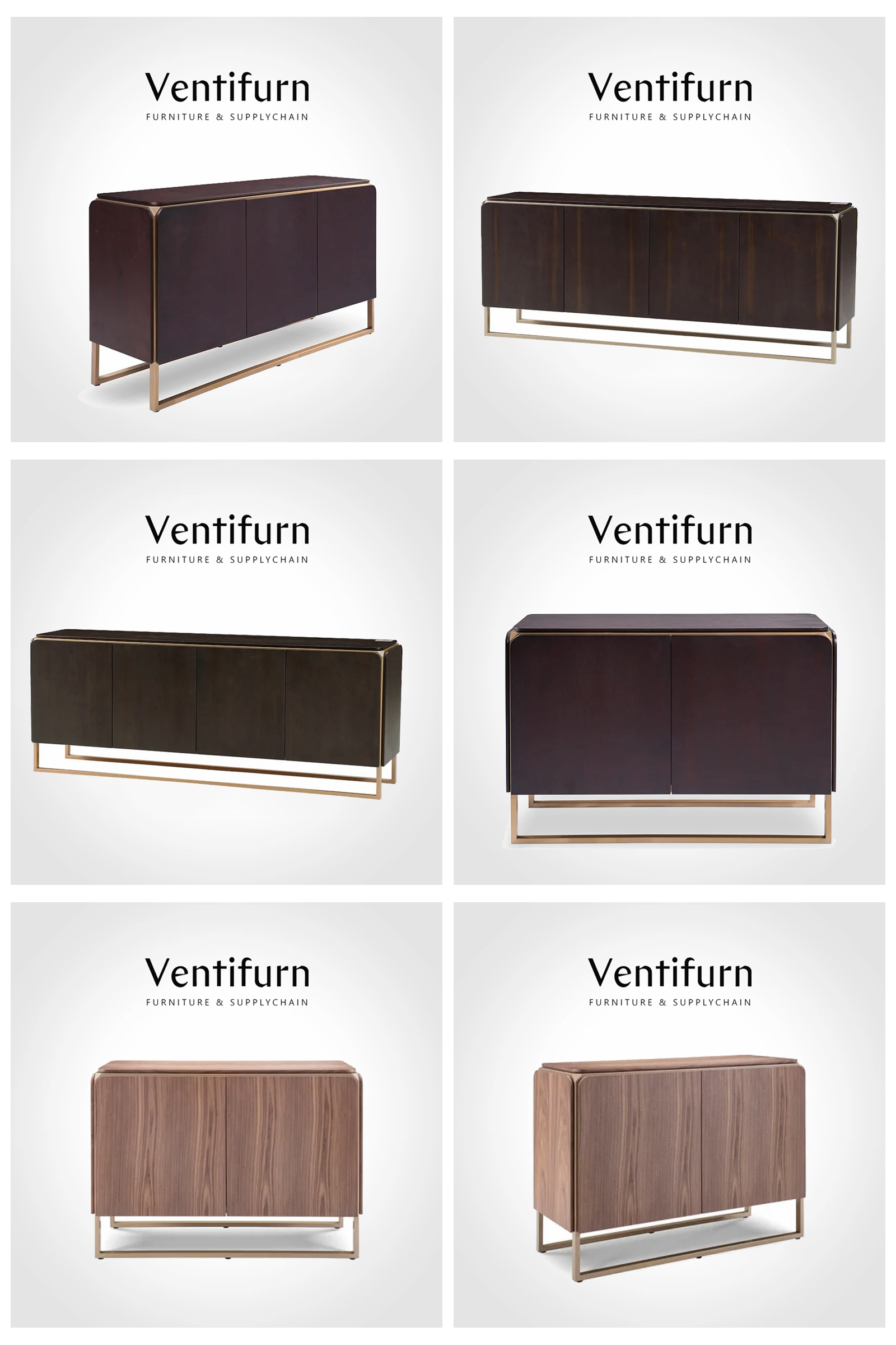 walnut sideboard
