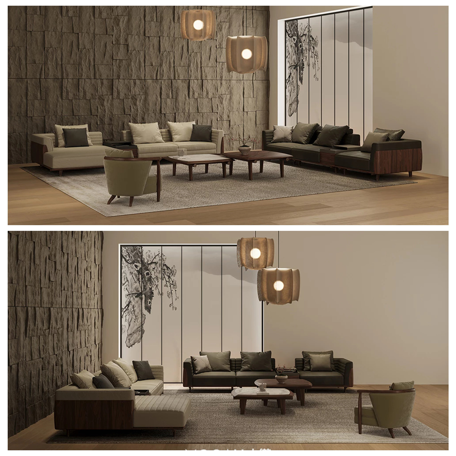 sectional leather sofa (2)