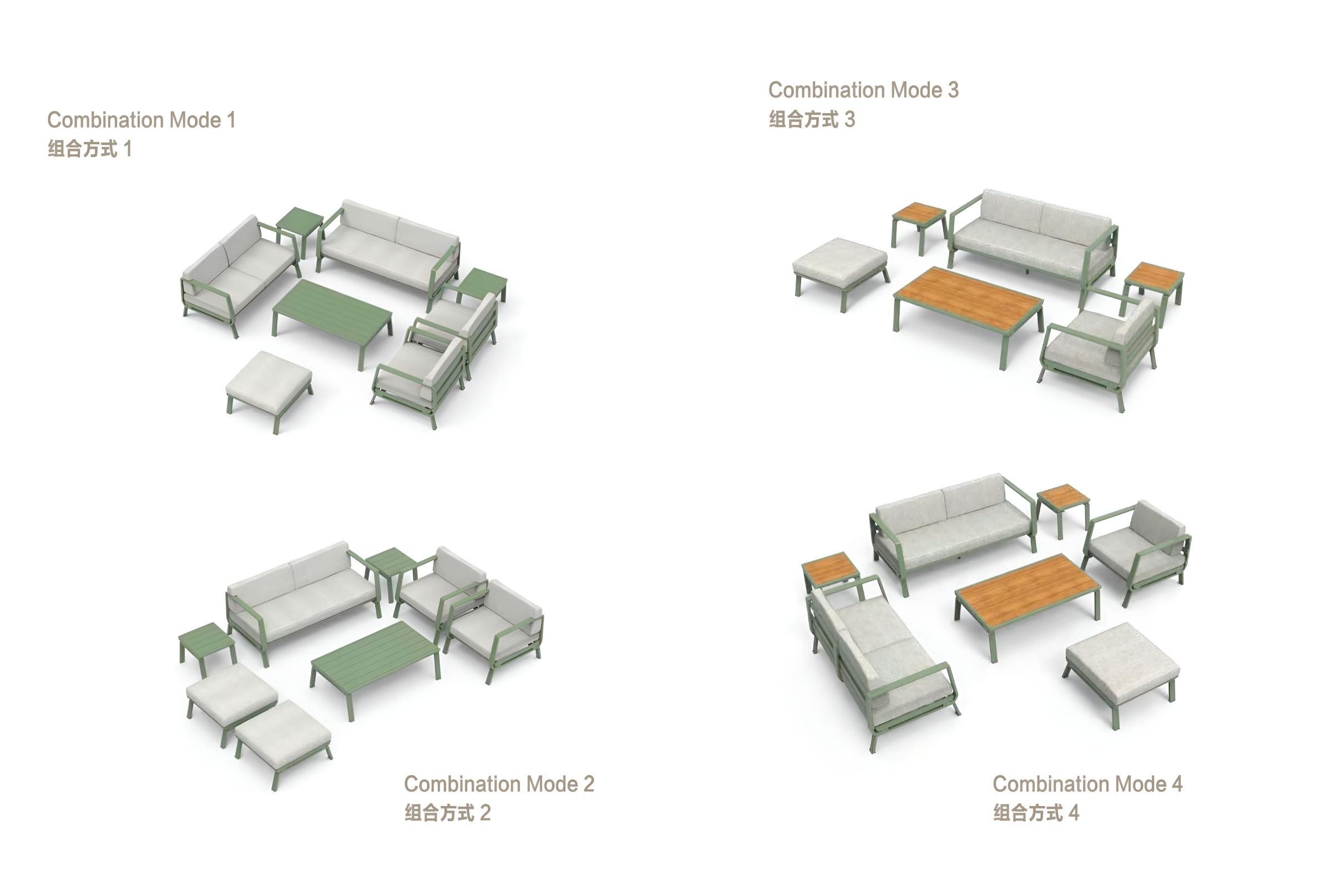 aluminium sofa outdoor (4)