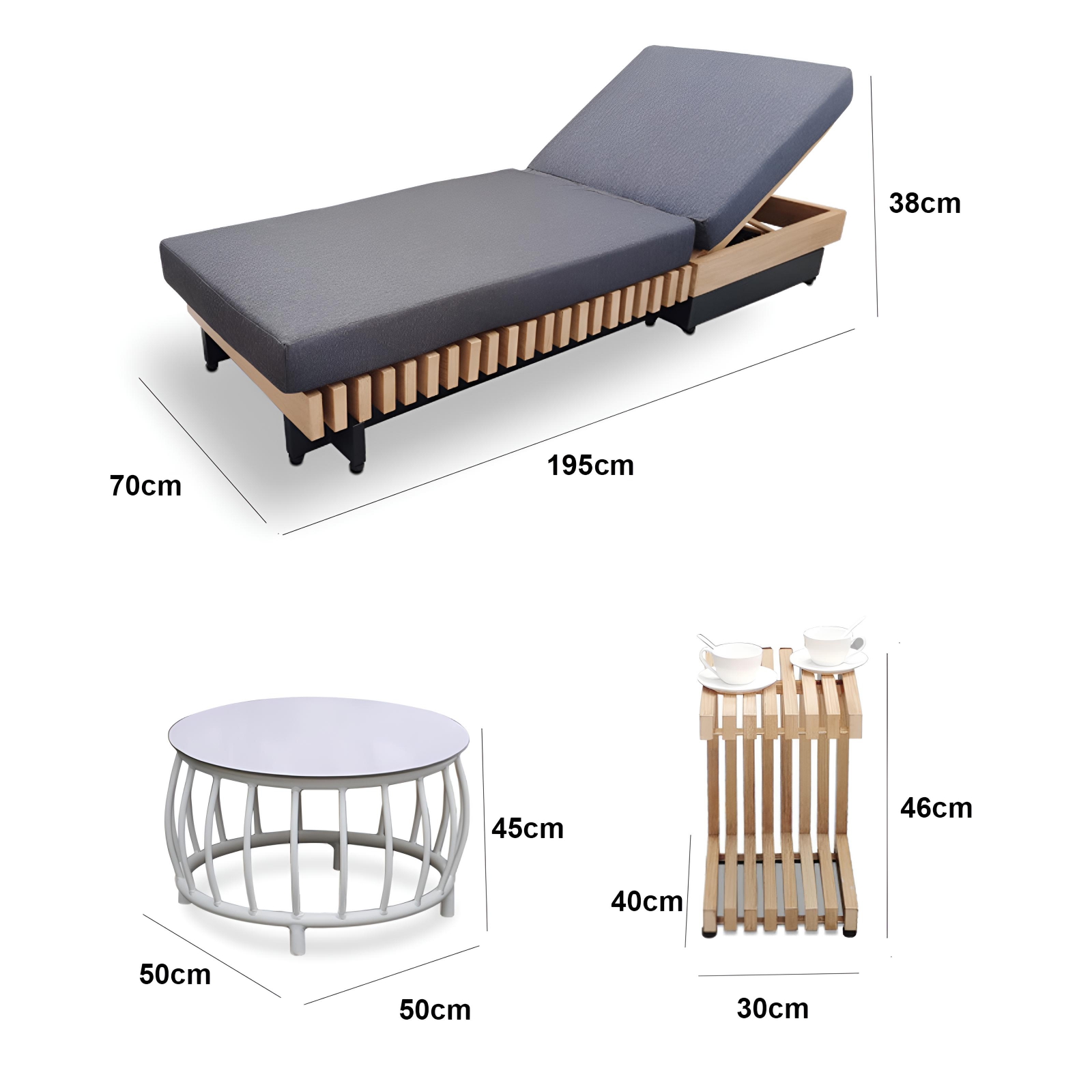 teak chaise lounge (2)